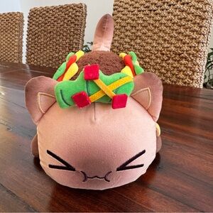 Aphmau Meemeows TACO CAT 11" Cat Face Plush